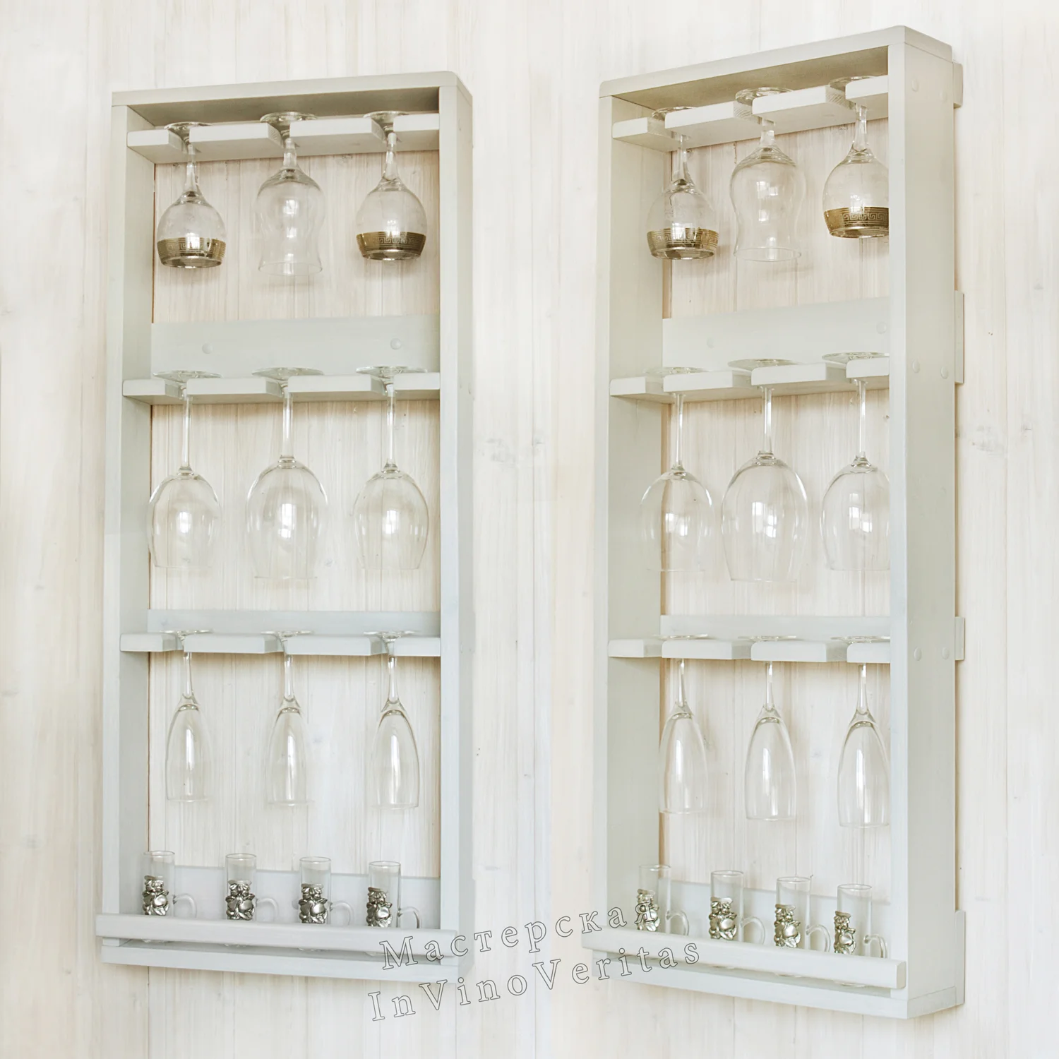 Полка для бокаловB-9 rack "Светло-серая"